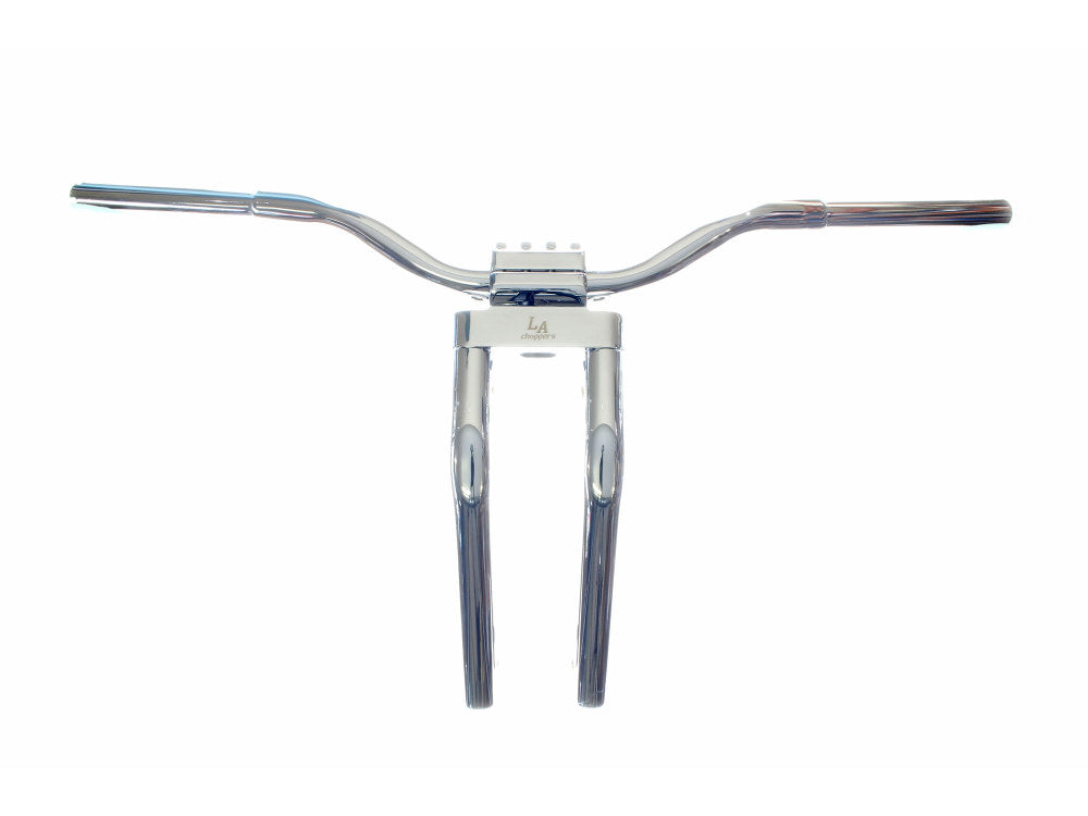 13in. x 1-1/4in. Pullback Kage Fighter Handlebar - Chrome. - LA Choppers