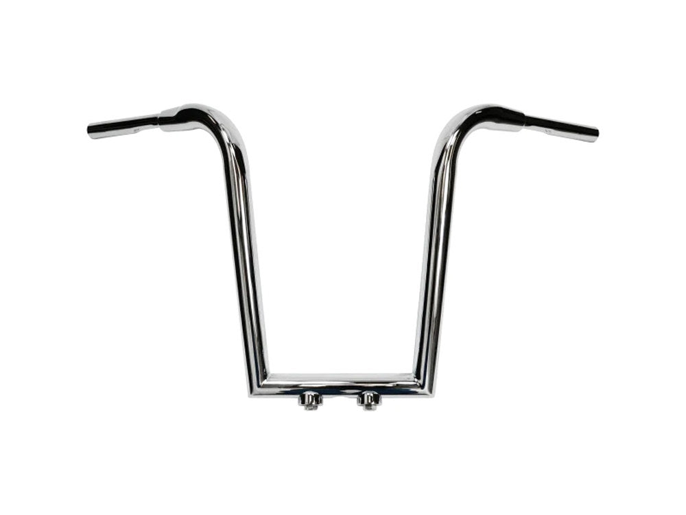 16in. x 1-1/2in. Miter Cut Tree Hugger Handlebar - Chrome. - LA Choppers
