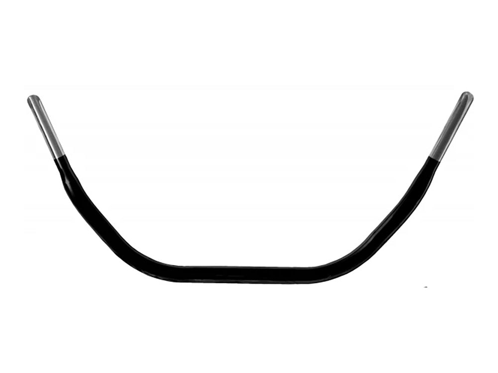 1-1/4in. Beach Bar Handlebar - Gloss Black - LA Choppers