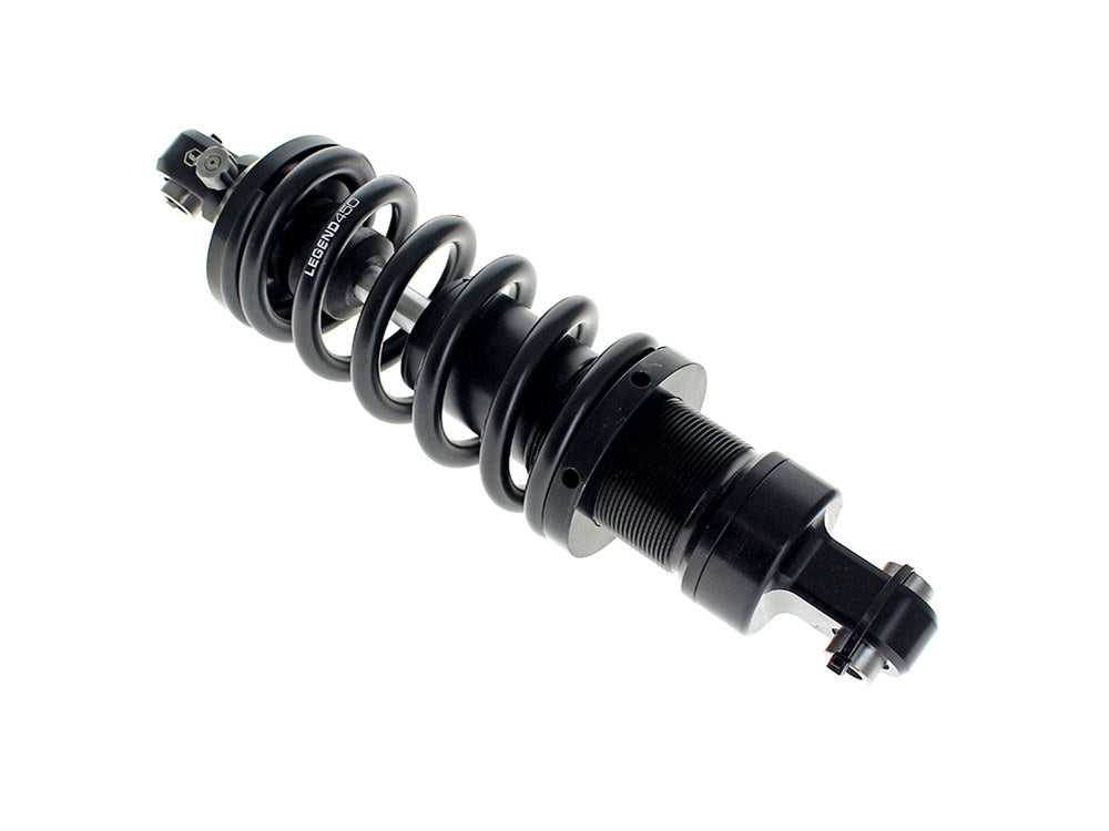 REVO-A Series, 13.5in. Adjustable Rear Shock Absorbers - Black. Fits Softail 2018-2024 - Legend Suspension