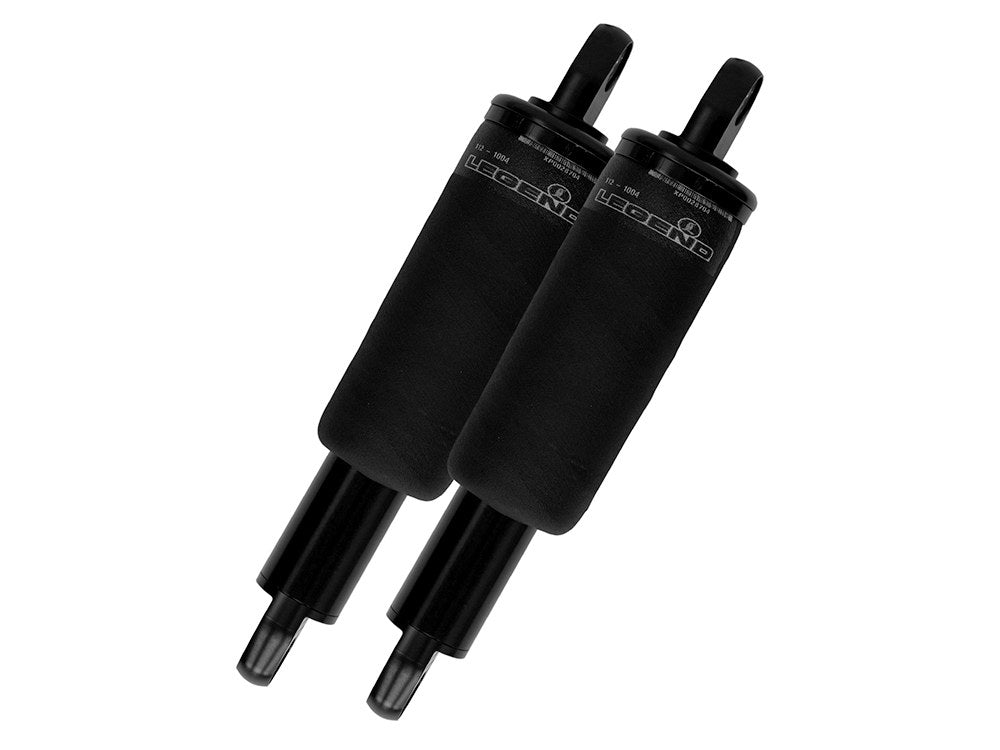 AIR Series, Rear Air Shock Absorbers - Black. Fits Most Touring 1999-2024 - Legend Suspension