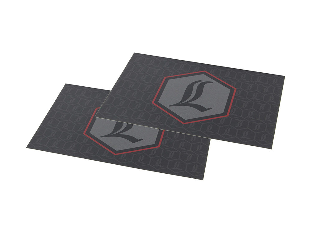 Legend ARC Reservoir Canister Decals - Red. - Legend Suspension
