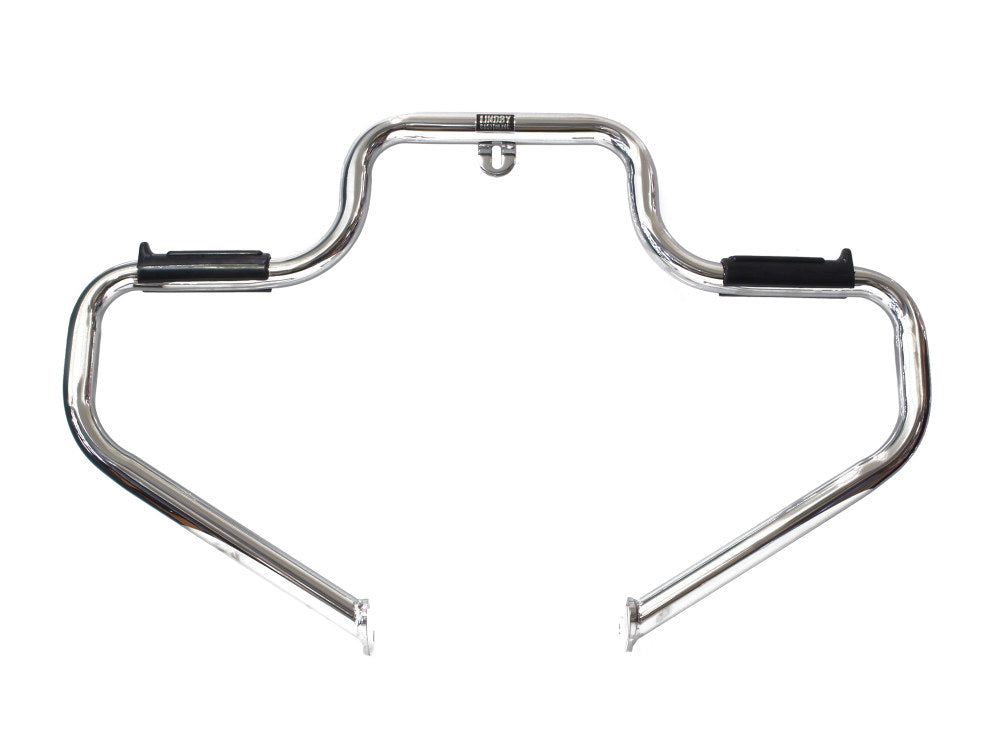 Multibar Engine Guard Freeway Bar - Chrome. Fits FL Softail 2000-2017. - Lindby Custom Inc