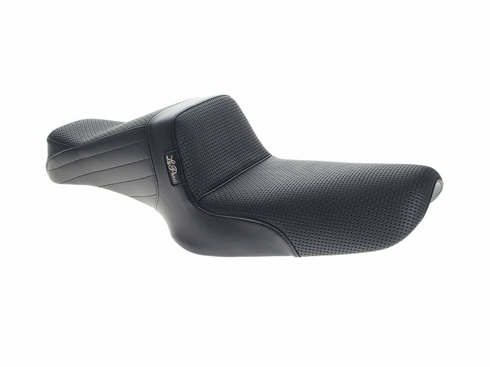 Tailwhip Dual Seat - Basket Weave. Fits Sportster 1982-2003. - LePera Seats
