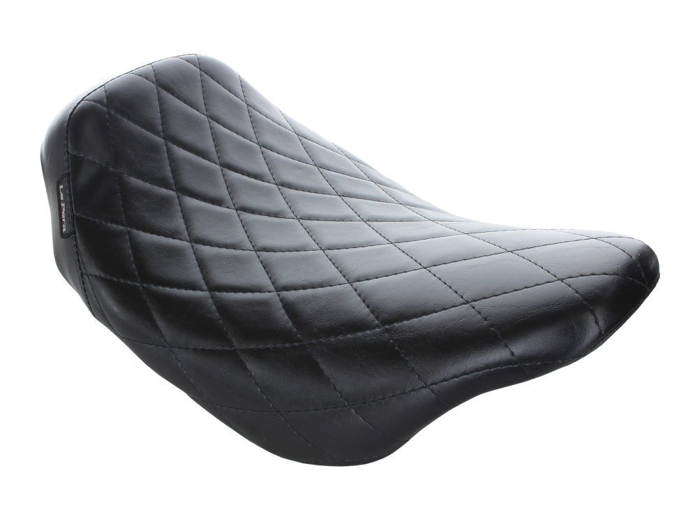 Bare Bones Solo Seat with Diamond Stitching. Fits Most Touring 2008-2024 - LePera Seats