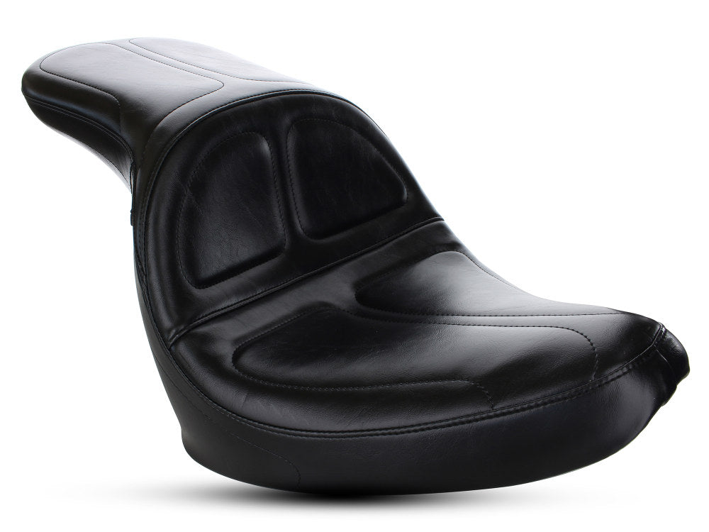 Maverick Dual Seat. Fits Softail 1984-1999. - LePera Seats