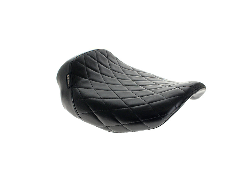 Bare Bones Solo Seat with Diamond Stitching. Fits CVO Touring 2023up, Street Glide & Road Glide 2024up, Touring 2025up - LePera Seats