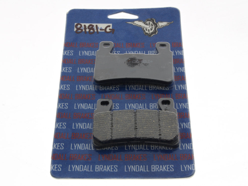 Brake Pads. Fits Front on Softail 2015up, XR1200 2008-2012 - Lyndall Brakes