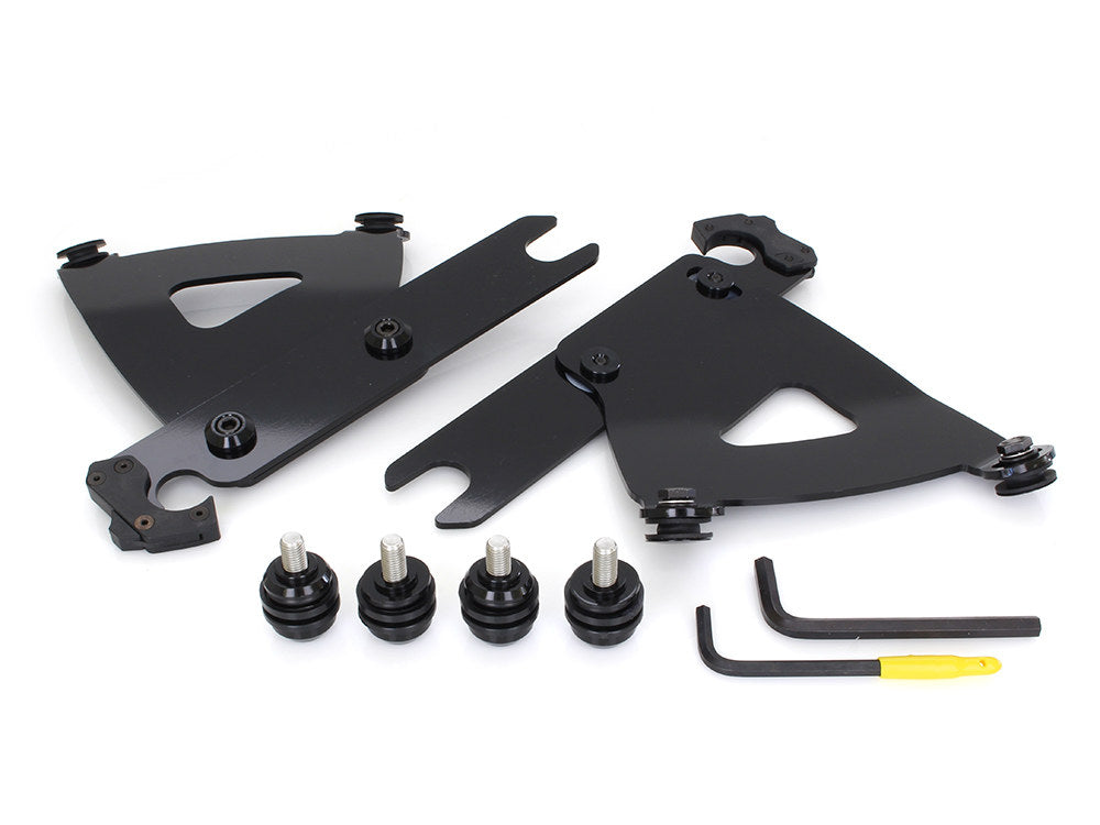Black Road WarriorRoad Warrior Trigger-Lock Mounting Hardware. Fits FL Softail 1986-2017 With Out Spotlight Bar. - Memphis Shades