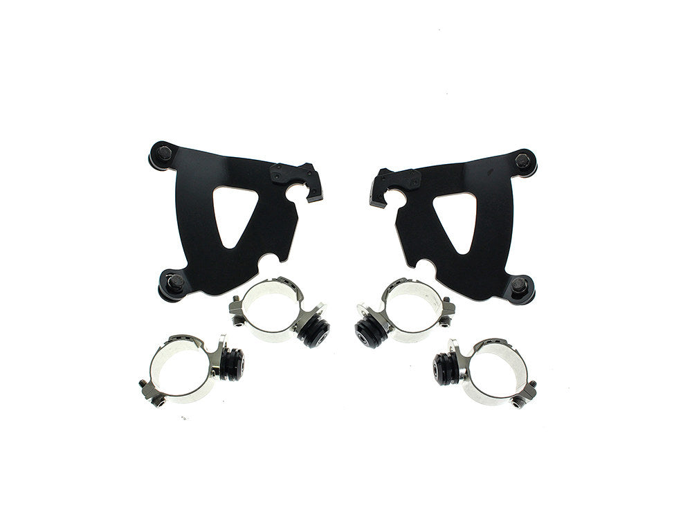 Black Road Warrior Trigger-Lock Mounting Hardware. Fits Indian Cruiser Chief & Chief Dark Horse 2022up - Memphis Shades