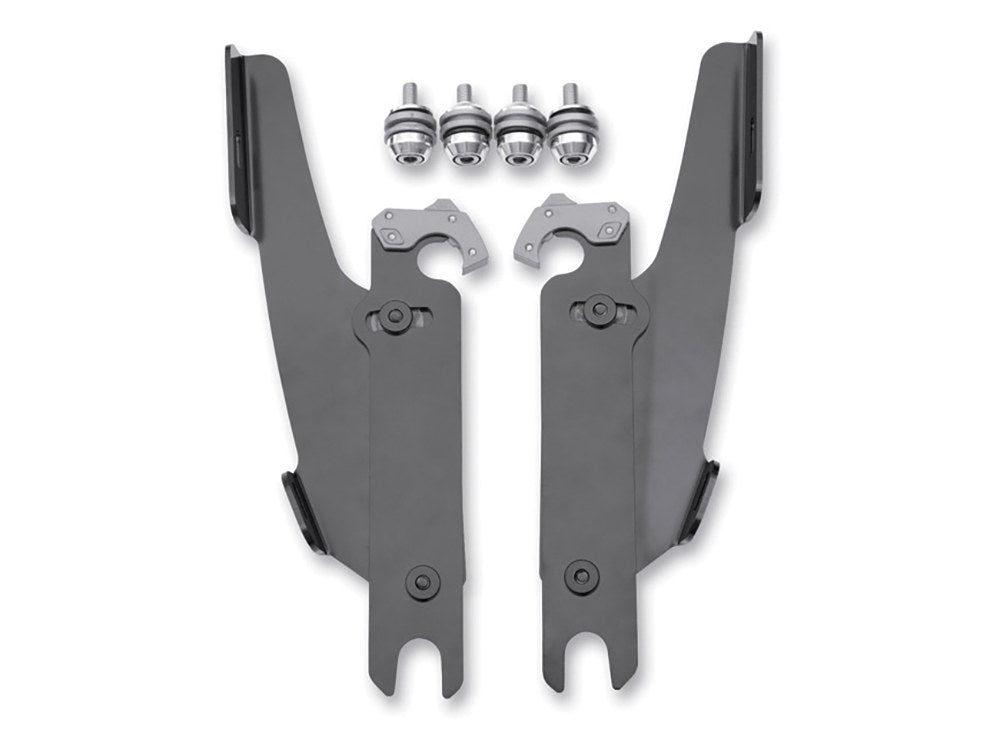 Black Batwing Fairing Trigger-Lock Mounting Hardware. Fits Road King & Road King Classic 1994up. - Memphis Shades