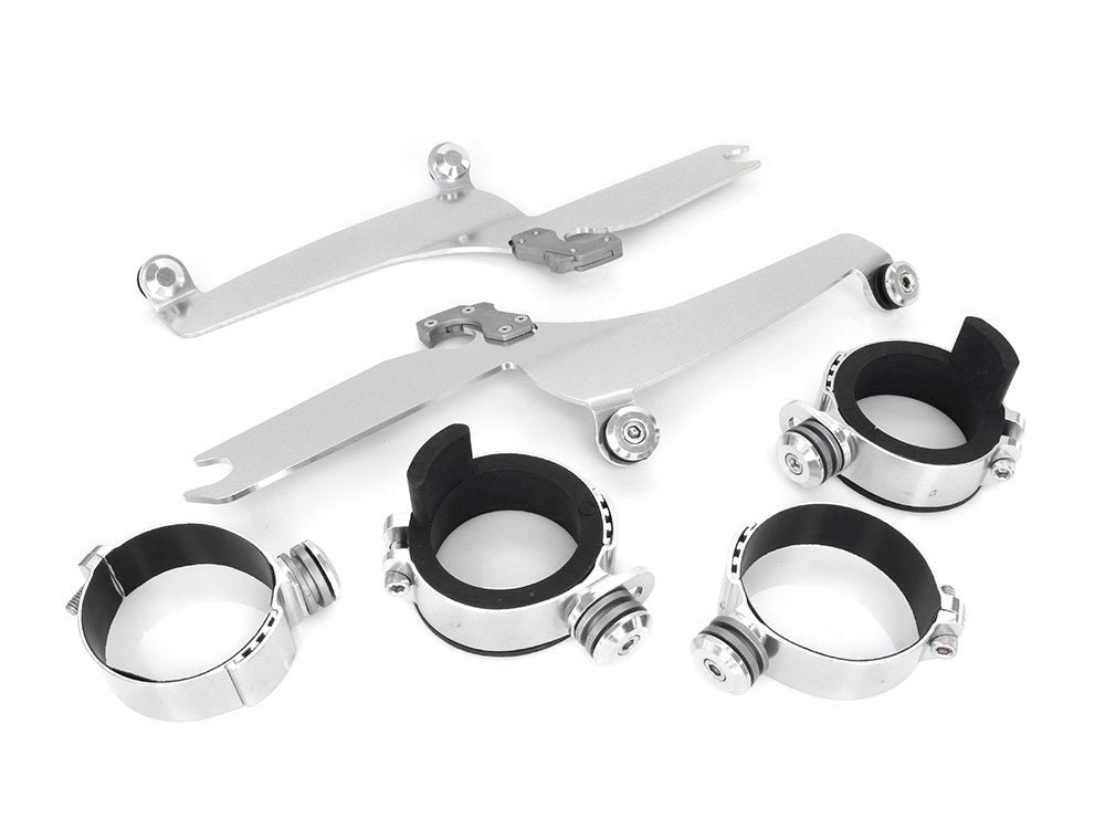 Windshield Mount Kit. Fits Yamaha V-Star XVS650 & 1100 Classic Models 1998up. - Memphis Shades