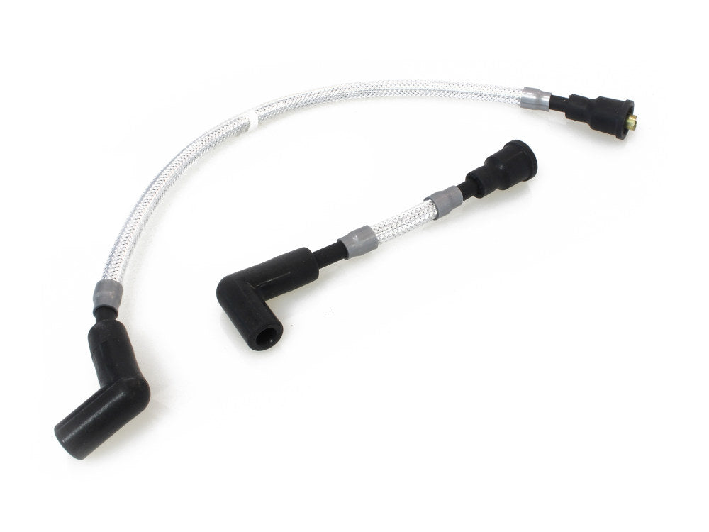 Ignition Leads - Sterling Chromite. Fits Softail 1984-1999, Dyna 1991-1998 & 4Spd Big Twin 1965-1986 - Magnum Shielding