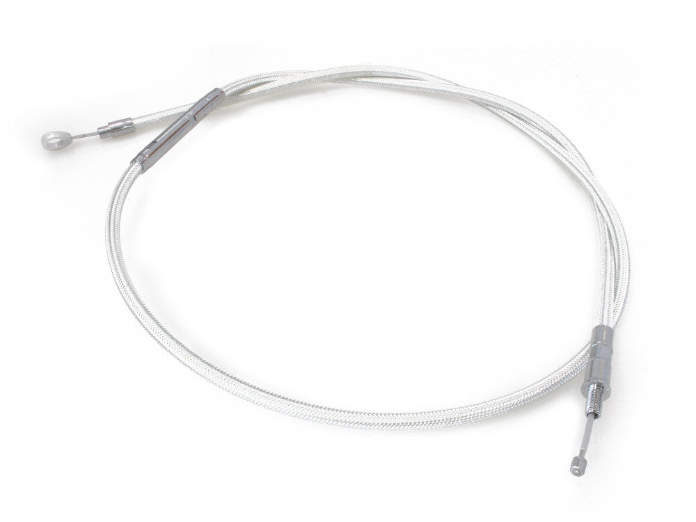 65in. Clutch Cable - Sterling Chromite. Fits Sportster 1986-2003. - Magnum Shielding