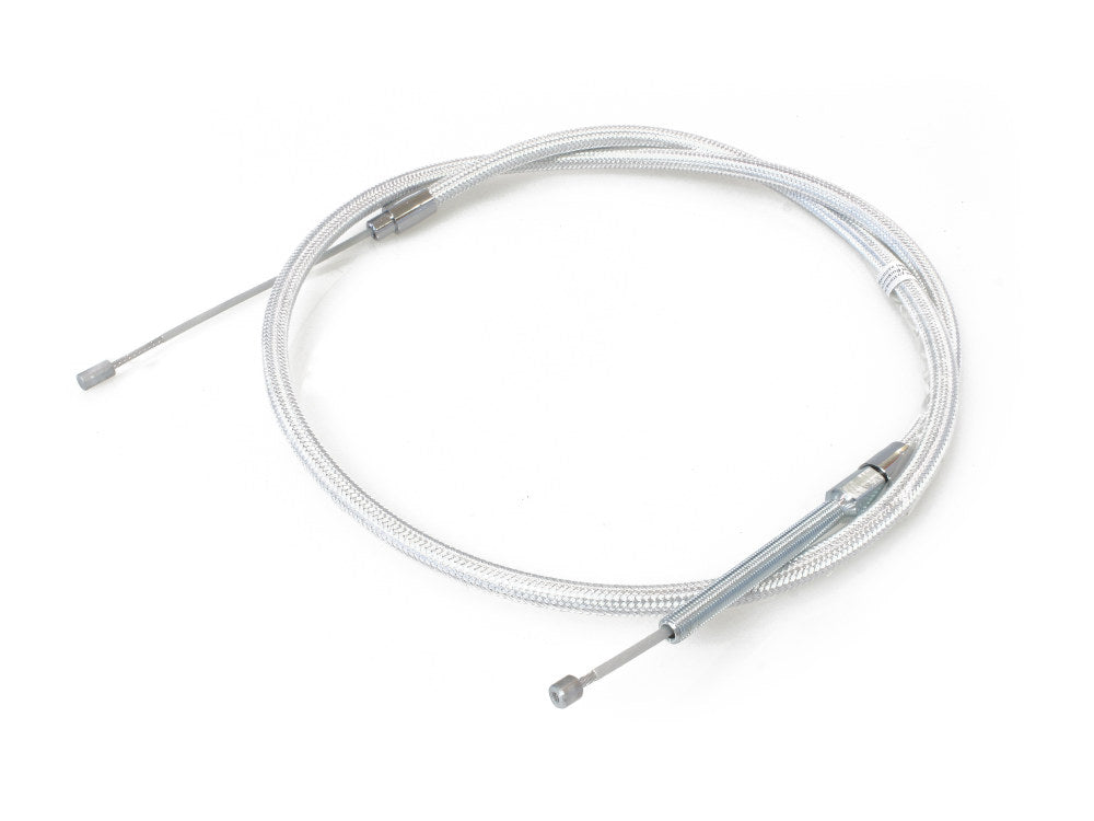 47in. Clutch Cable - Sterling Chromite. Fits Sportster 1971-Early 1984. - Magnum Shielding