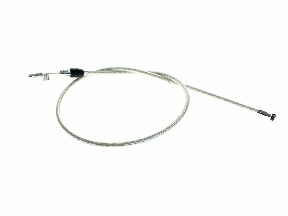 49in. Quick Connect Upper Clutch Cable - Sterling Chromite. Fits Street Glide 2024up & Softail 2025up - Magnum Shielding