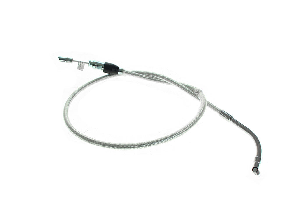 39in. Quick Connect Upper Clutch Cable - Sterling Chromite. Fits Road Glide 2024up - Magnum Shielding