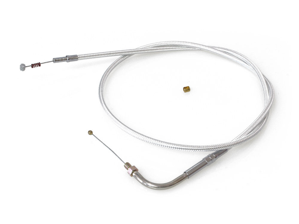 39-1/2in. Idle Cable - Sterling Chromite. Fits Big Twin 1981-1988. - Magnum Shielding