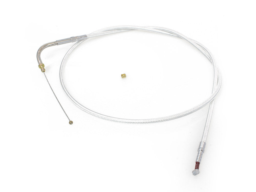 47-1/2in. Idle Cable - Sterling Chromite. Fits Big Twin 1996-2017. - Magnum Shielding
