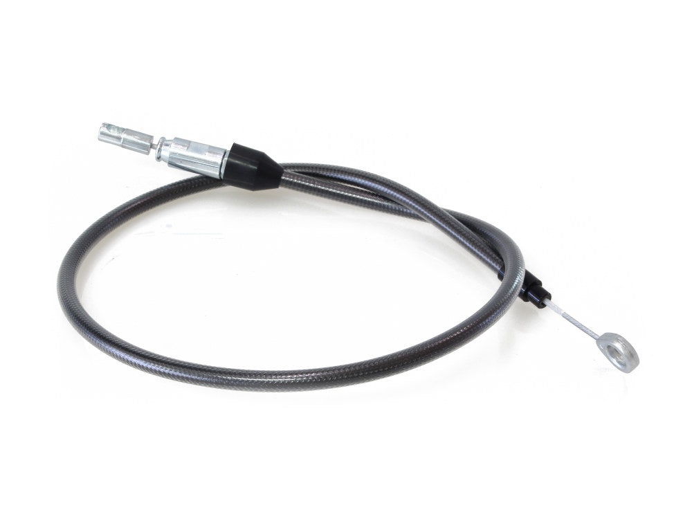 34in. Quick Connect Upper Clutch Cable - Black Pearl. Fits Softail 2018-2024 - Magnum Shielding