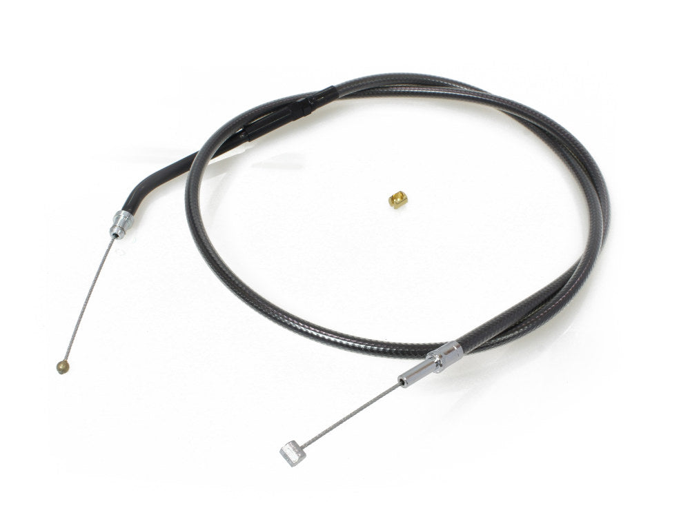 32in. Throttle Cable - Black Pearl. Fits Sportster 2007-2021. - Magnum Shielding