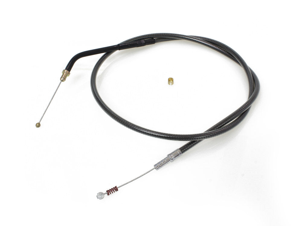 38in. Idle Cable - Black Pearl. Fits Sportster 2007-2021. - Magnum Shielding
