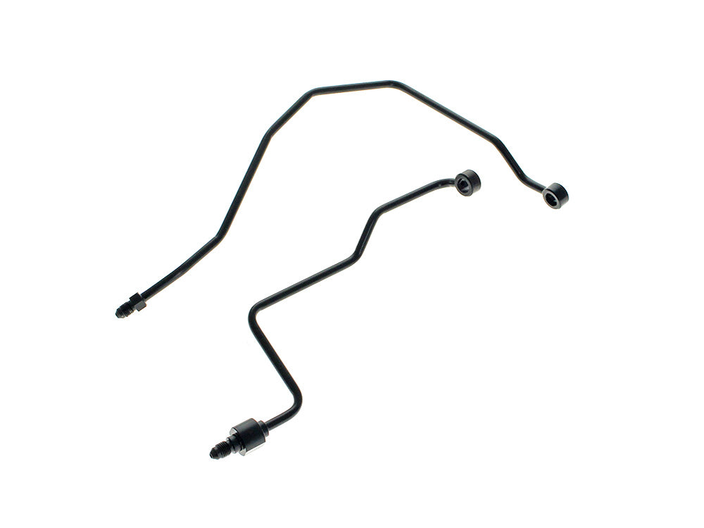 Rear Brake Master Cylinder to ABS Pump - Black. Fits Softail 2018-2024 - Magnum Shielding