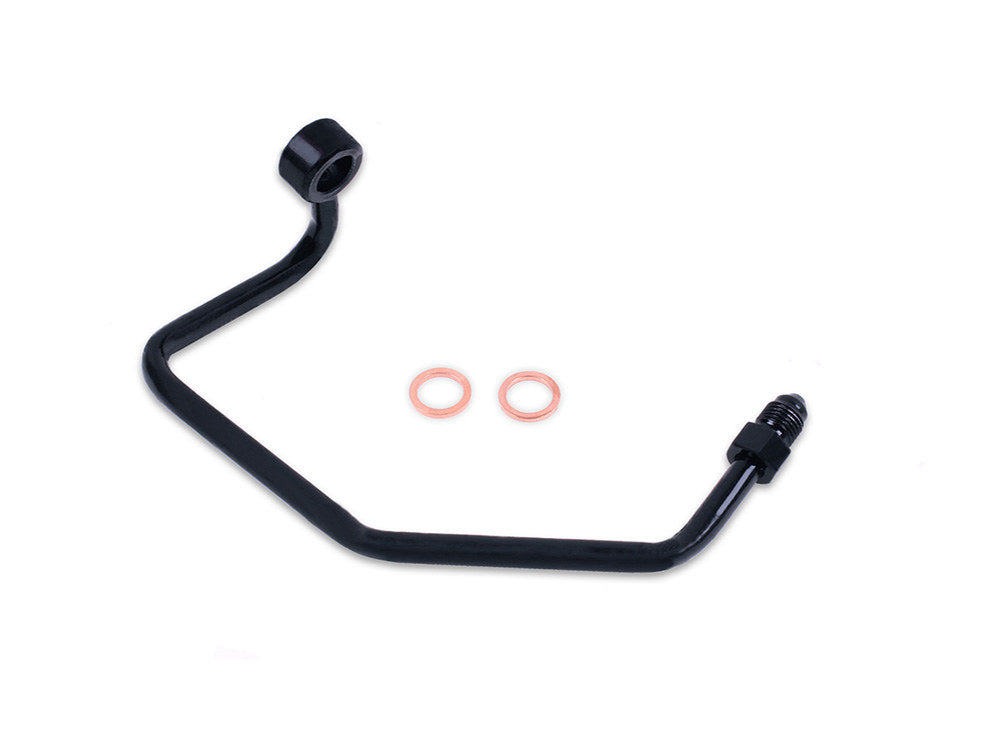 ABS Pump to Rear Brake Caliper Adapter - Black. Fits Touring 2014-2023 - Magnum Shielding