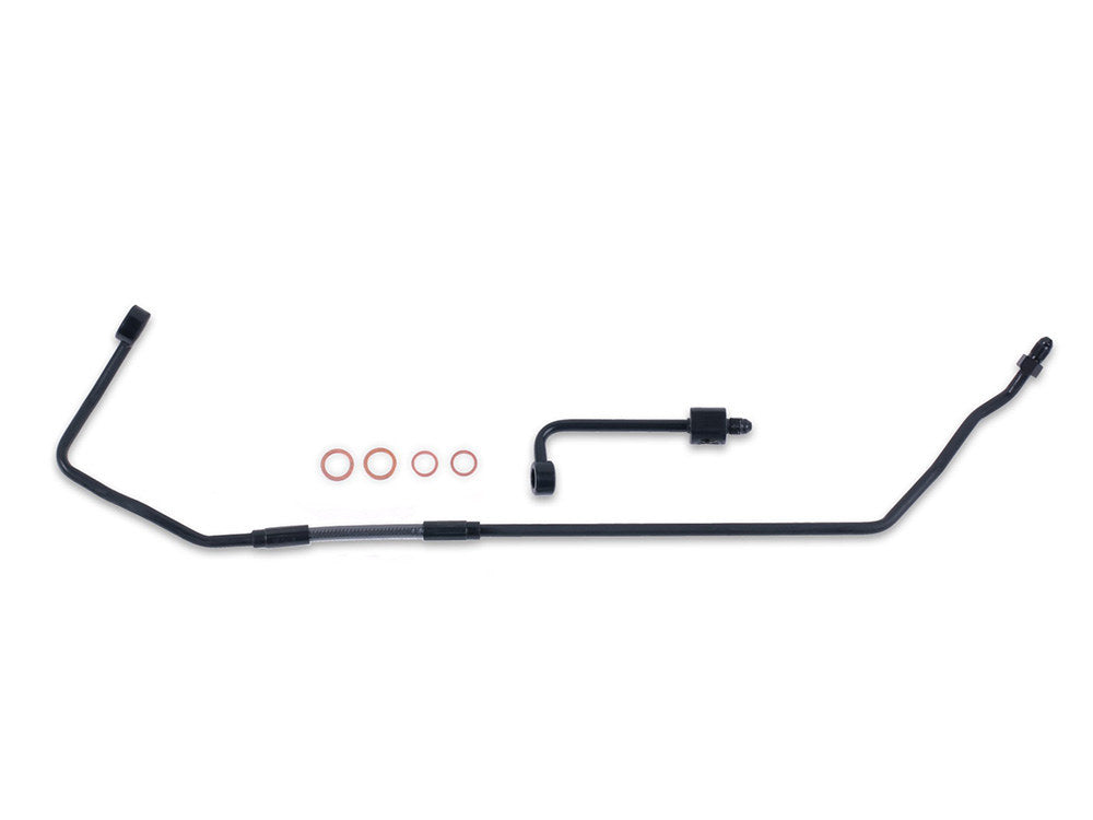 Rear Brake Master Cylinder to ABS Pump - Black. Fits Touring 2014-2023 - Magnum Shielding