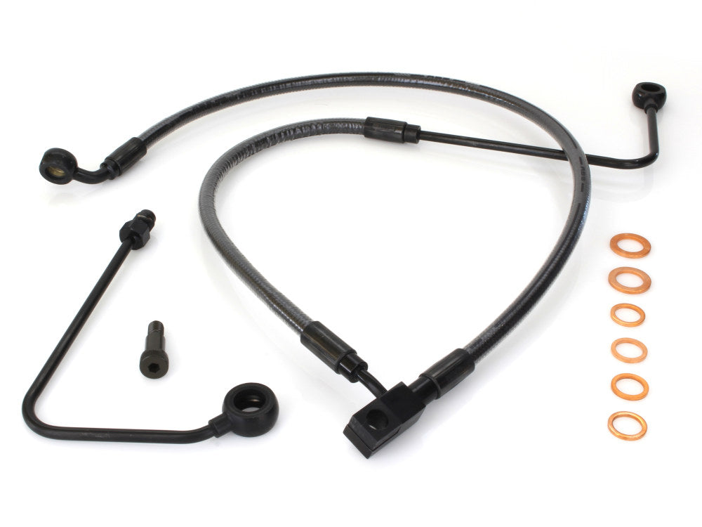 Lower Brake Line - Black Pearl. Fits FXS Blackline 2011-2013 & Breakout 2013-2014 - Magnum Shielding