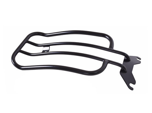 Solo Seat Luggage Rack - Gloss Black. Fits Fat Boy 2018up & Breakout 2013up. - Motherwell Products