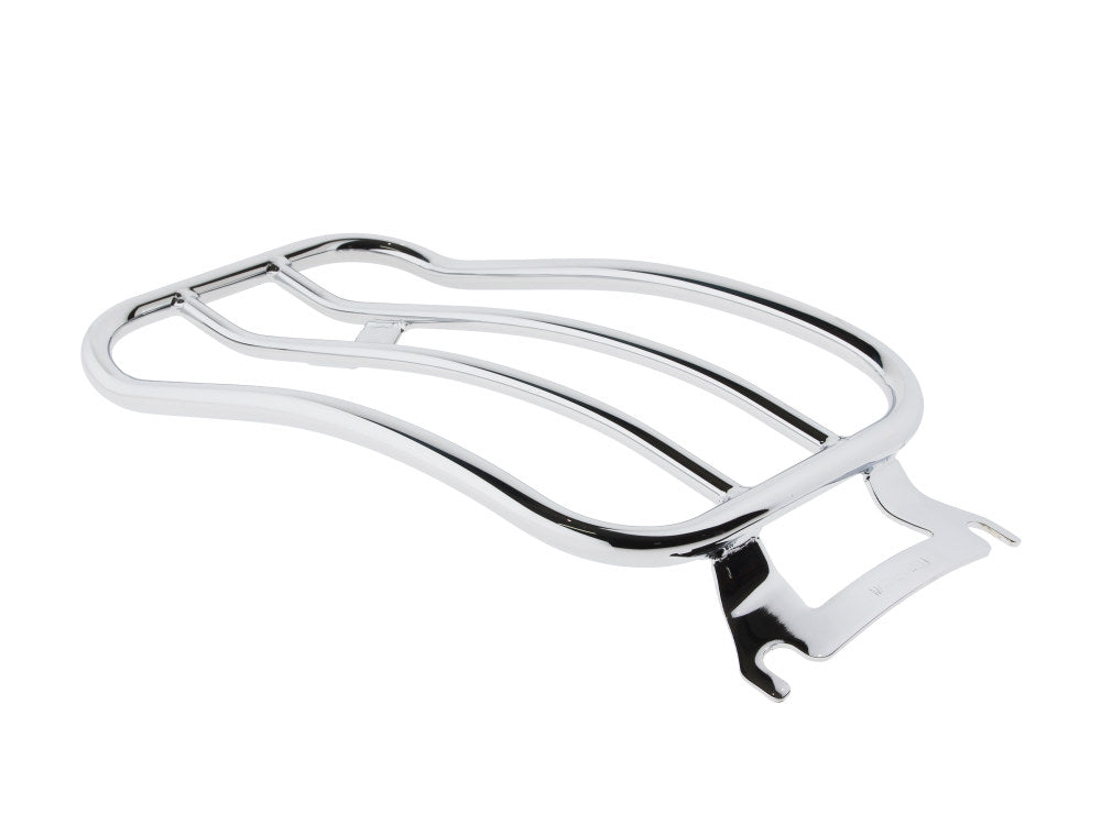 Solo Seat Luggage Rack - Chrome. Fits Touring 1997up. - Motherwell Products