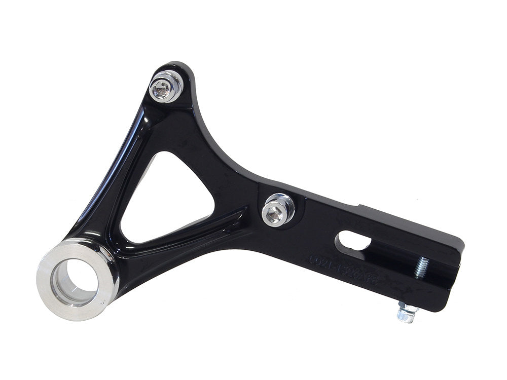 Right Hand Rear Caliper Mount - Black. Fits Dyna 2008-2017 with 11.5in. Disc Rotor & when using Performance Machine 125x4R Caliper - Performance Machine