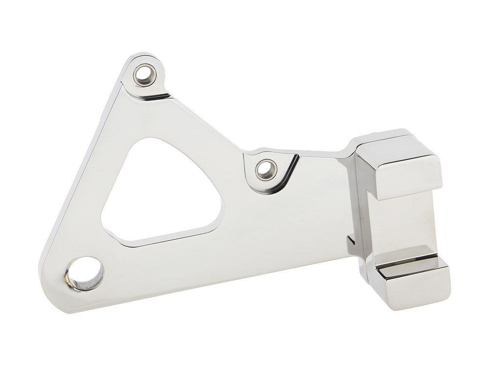 Right Hand Rear Caliper Mount - Chrome. Fits FXR 1982-1994 & FXWG 1984-1986 Models with 11.5in. Disc Rotor when using Performance Machine 125x4R Caliper. - Performance Machine