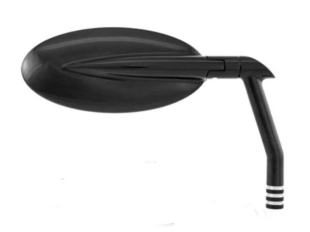 Oval Mirror - Black Contrast Cut. - Performance Machine