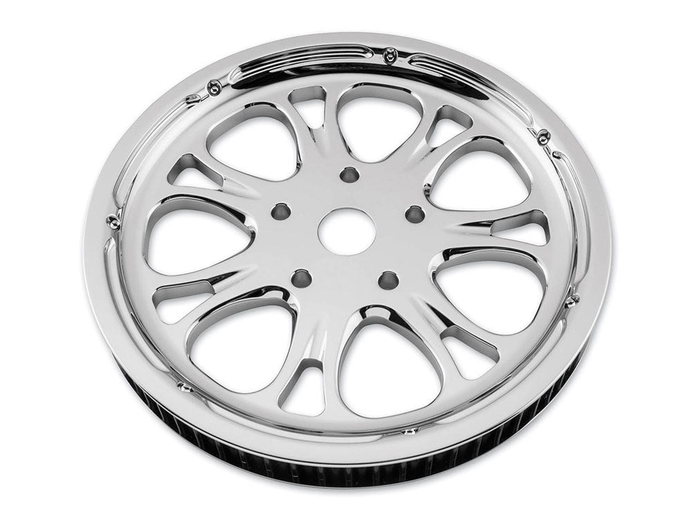 66 Tooth x 1in. wide Heathen Pulley - Chrome. Fits Softail 2012up, Softail 2007up with 150 Rear Tyre & Touringr 2007-2008. - Performance Machine