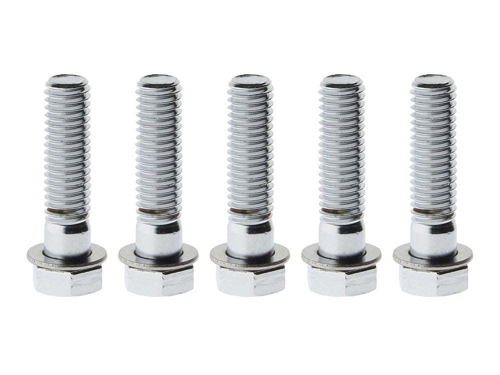 7/16-14 x 1-3/4in. Rear Pulley / Sprocket Bolts - Chrome - Performance Machine