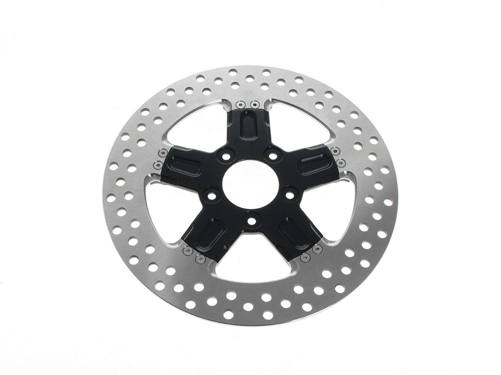 11.5in. Front Formula Disc Rotor - Black Anodized. Fits H-D 1984up with 11-1/2in. Disc Rotor(s). - Performance Machine