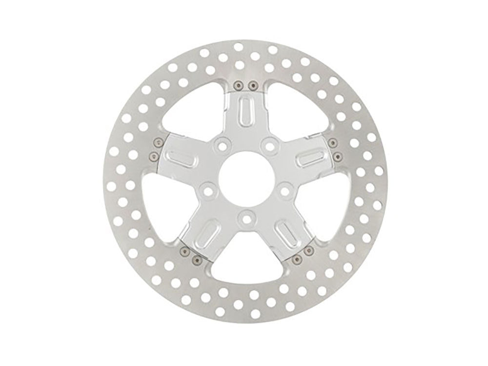 11.8in. Left Hand Front & Right Hand Front Formula Disc Rotor - Chrome. Fits Softail 2015up, Touring 2008up, Dyna 2006-2017 & Sportster 2014-2021 - Performance Machine