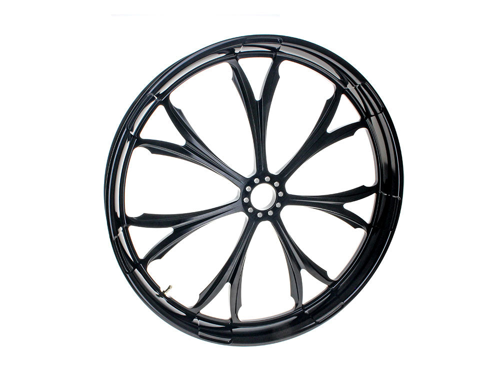 26in. x 3.50in. wide Heathen Wheel - Black Anodised. - Performance Machine