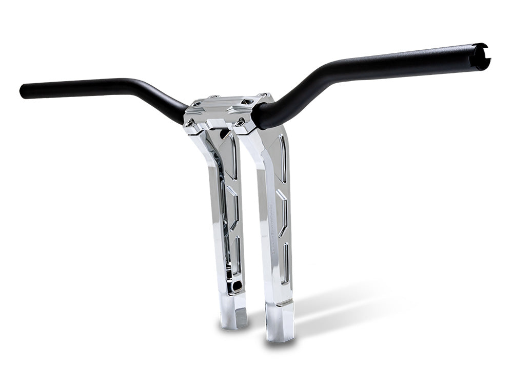 1-1/4in. Phatbar Handlebar and 11.5in. Riser Set - Chrome - Performance Machine