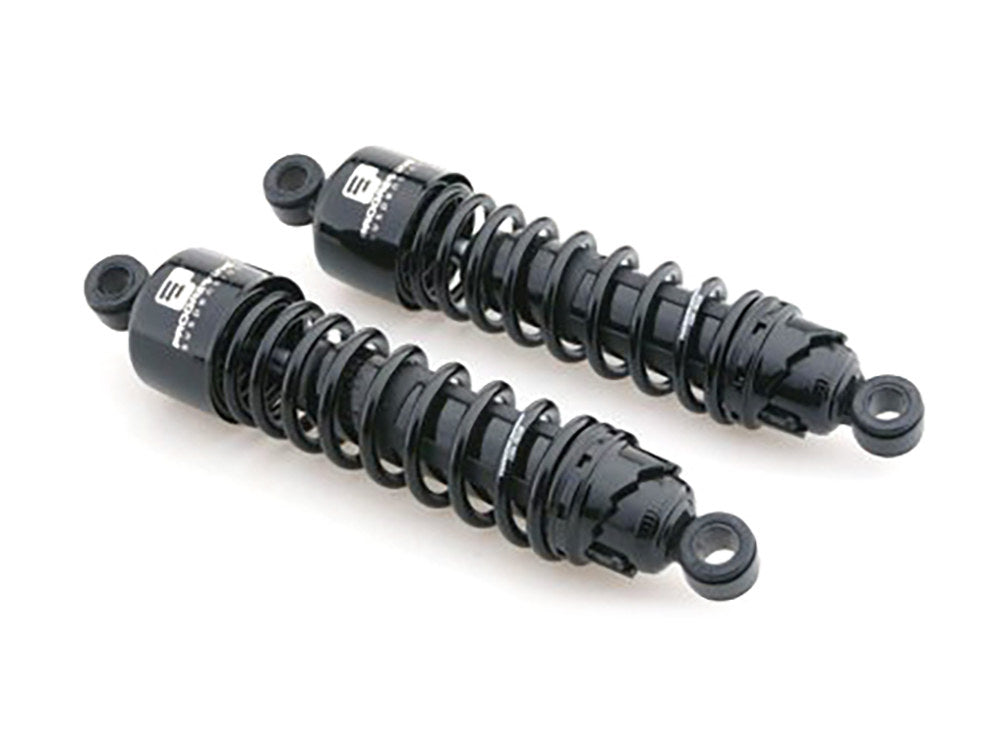 412 Series, 11.5in. Heavy Duty Spring Rate Rear Shock Absorbers - Black. Fits Sportster 2004-2021 - Progressive Suspension