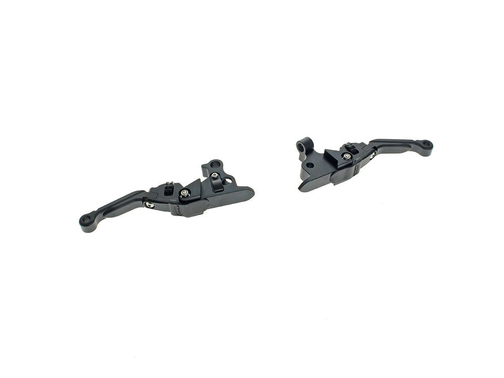 Adjustable Anthem PRO Levers - Black. Fits Touring 2008-2013 & Road King 2014-2016 - PSR Levers