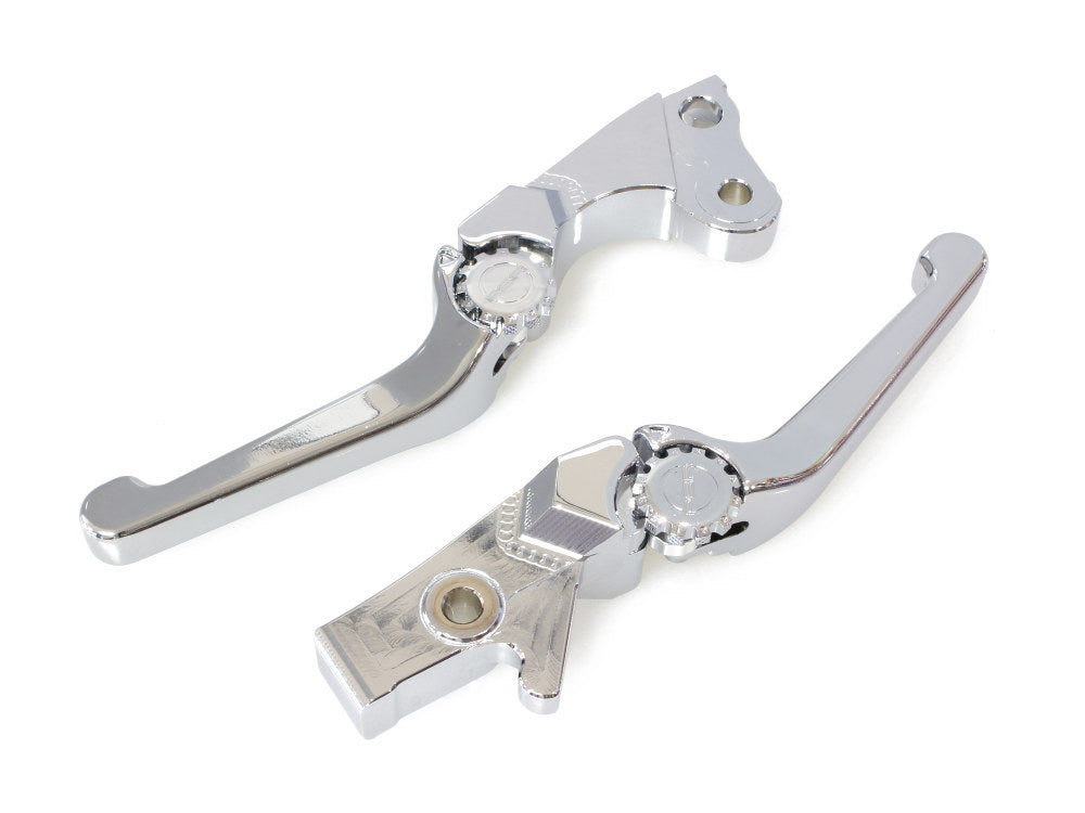 Adjustable Anthem Levers - Chrome. Fits Indian 2018up. - PSR Levers
