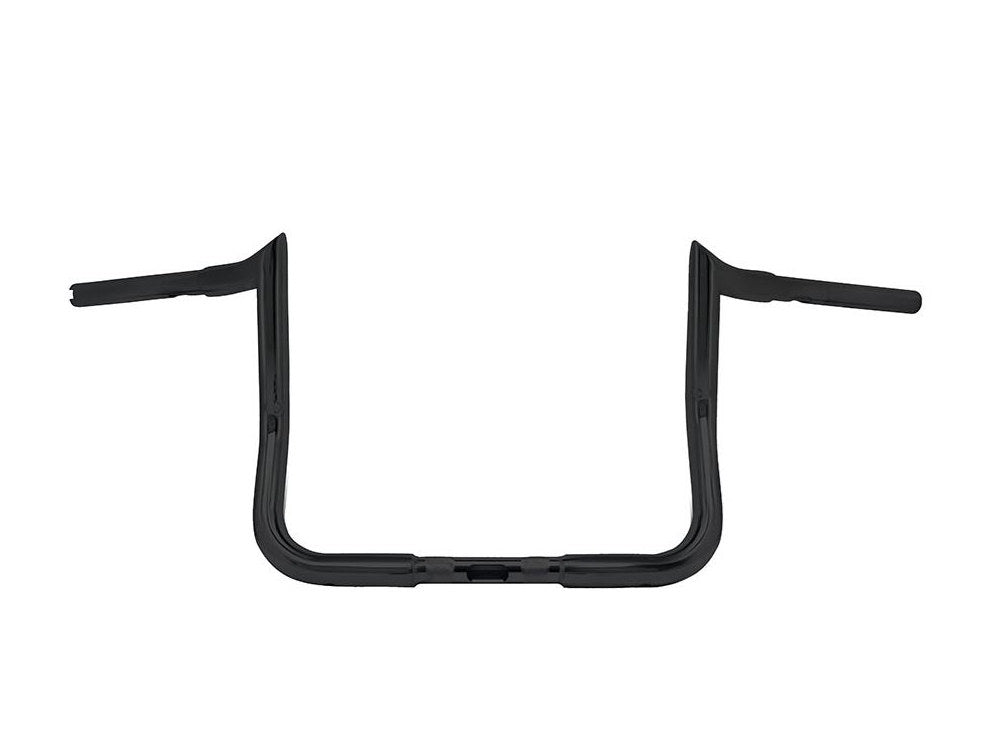 8in. x 1-1/4in. Bagger Monkey Handlebar - Black. Fits Ultra Models 1996-2024 and Street Glide 1996-2023 - Bagger Nation