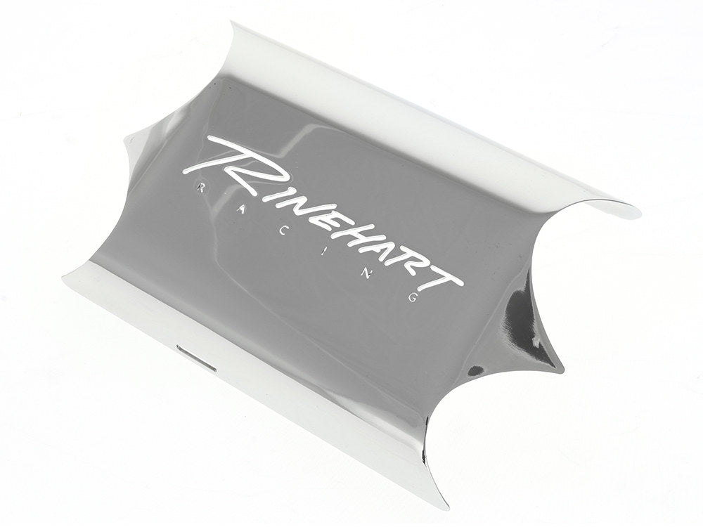 H/Shield Cvr; FLH'09up Slimline Chr - Rinehart Exhaust