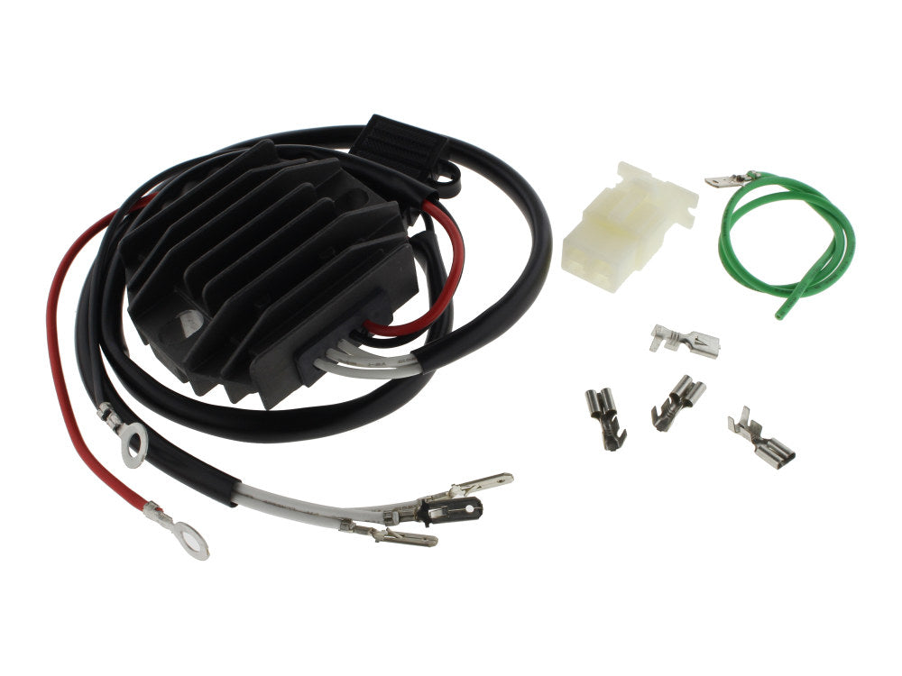 Regulator/Rectifier - Black. Honda 160-500cc 1964-1977. - Ricks Motorsport Electrics