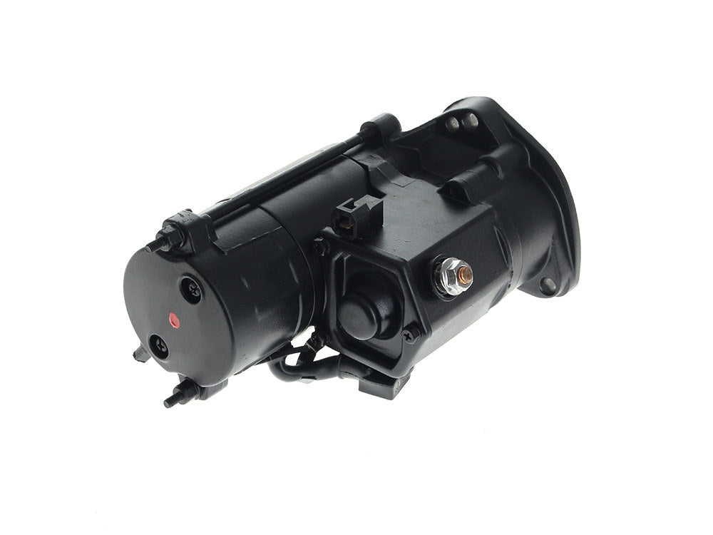 1.8kw Starter Motor - Black. Fits Big Twin 1989-1993 - Rollies Speed Shop