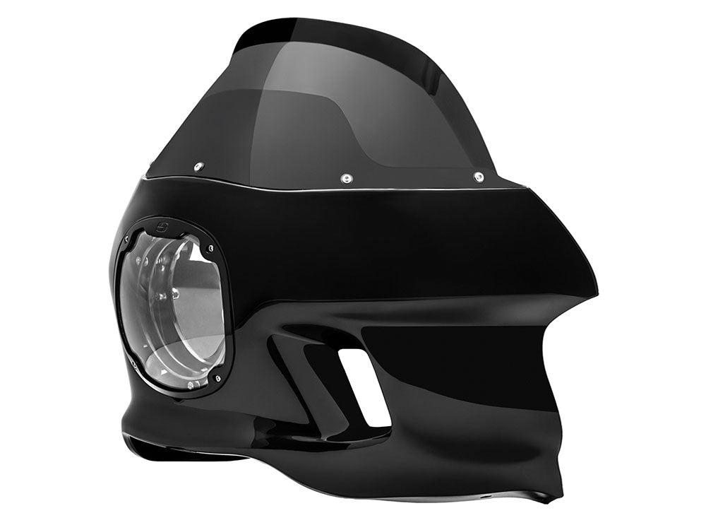 S-RT Mini Fairing - Gloss Black. Fits Dyna 2006-2017 - Saddlemen Seats