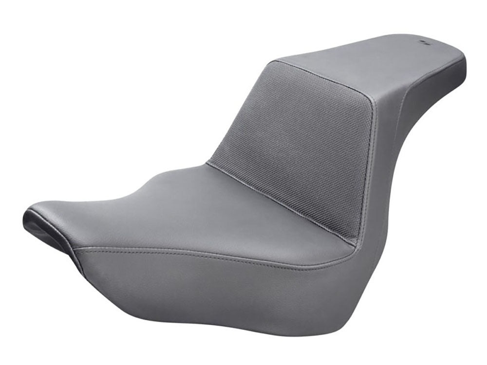 Step-Up Gripper Dual Seat. Fits Sport Glide & Low Rider 2018up, Low Rider S 2020up & Low Rider ST 2022up. - Saddlemen Seats